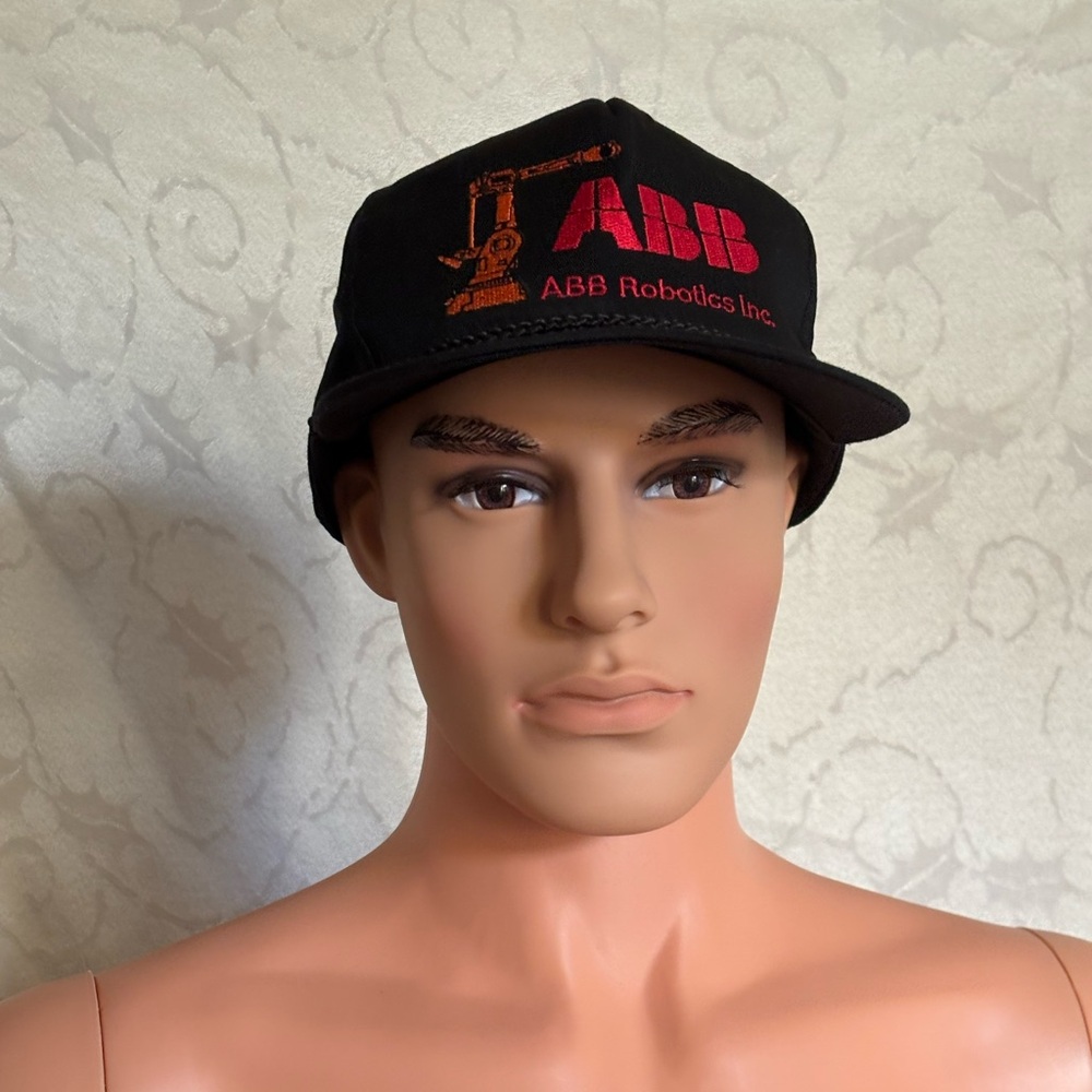 ABB Robotics Inc Red, Orange and Black Cap (Good Condition)
